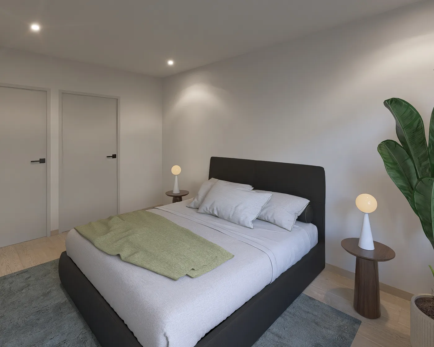 Slaapkamer met daglicht